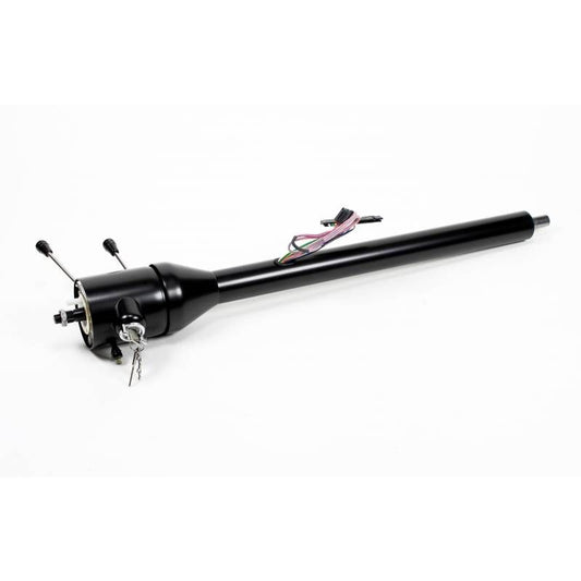 IDIDIT Universal 35" Tilt Floor Shift w/Ignition; Black Powder Coat 1520350051