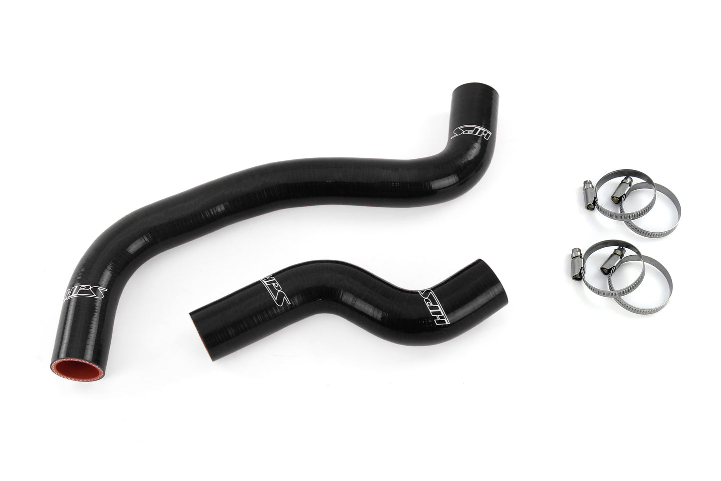 HPS Performance 3-ply Reinforced Silicone Replaces Rubber Radiator Coolant Hoses 57-1081-BLK