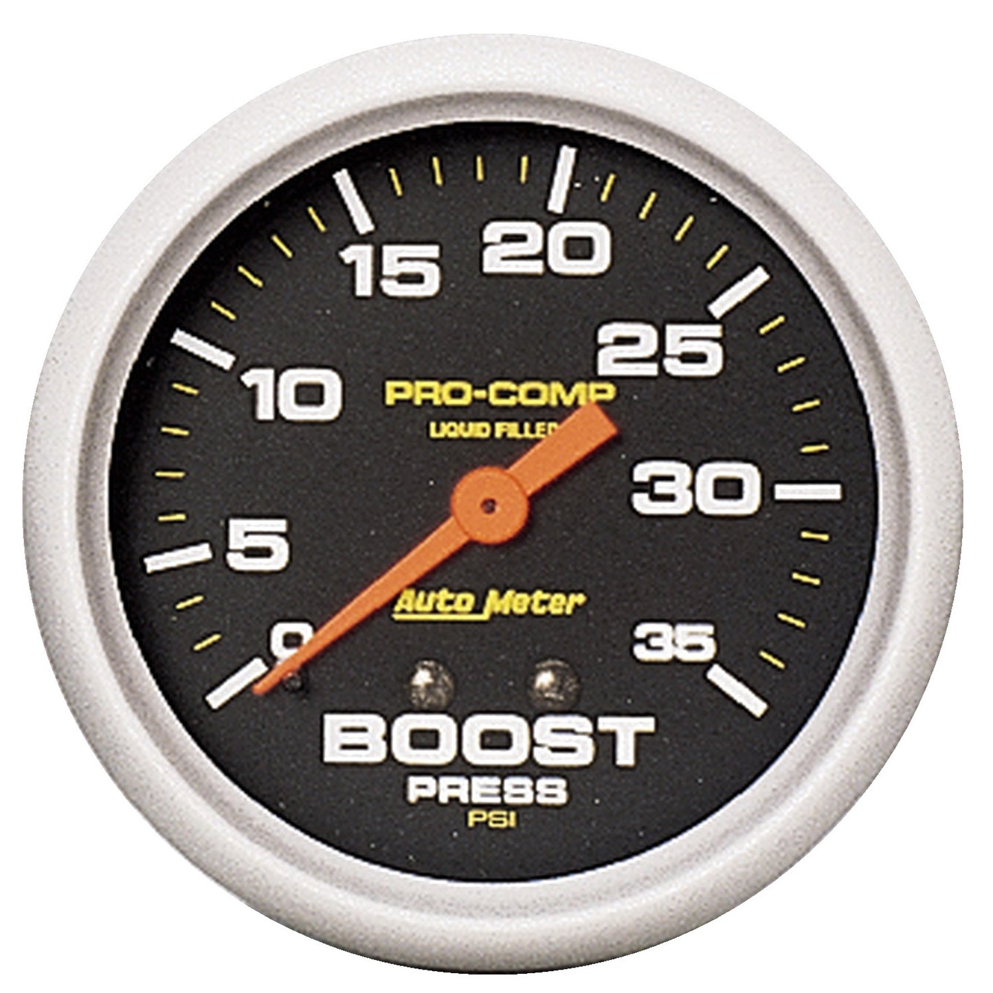 AutoMeter 2-5/8 in. BOOST 0-35 PSI LIQUID FILLED PRO-COMP 5404