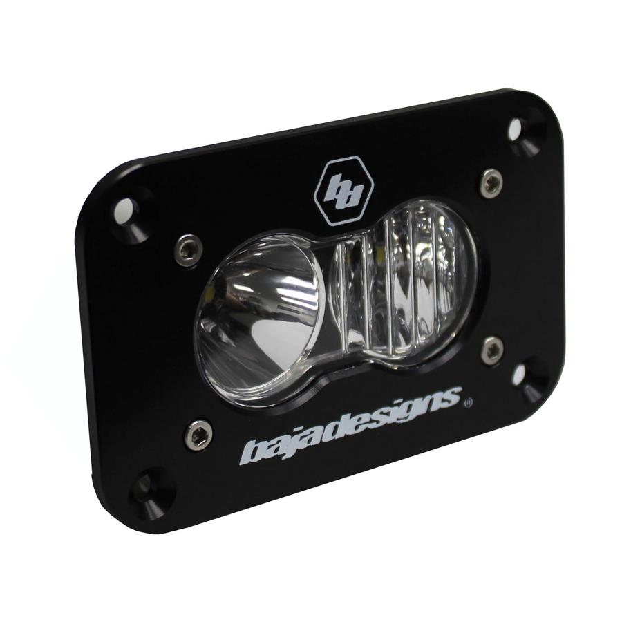 Baja Designs S2 Sport Black Flush Mount LED Auxiliary Light Pod 541003