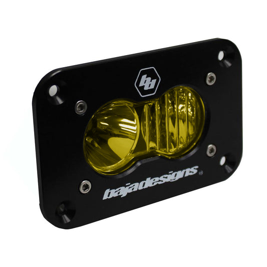 Baja Designs S2 Sport Black Flush Mount LED Auxiliary Light Pod 541013