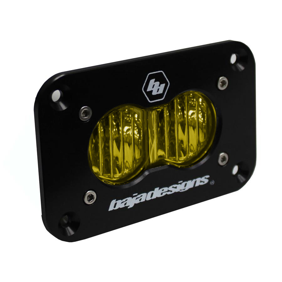 Baja Designs S2 Sport Black Flush Mount LED Auxiliary Light Pod 541015