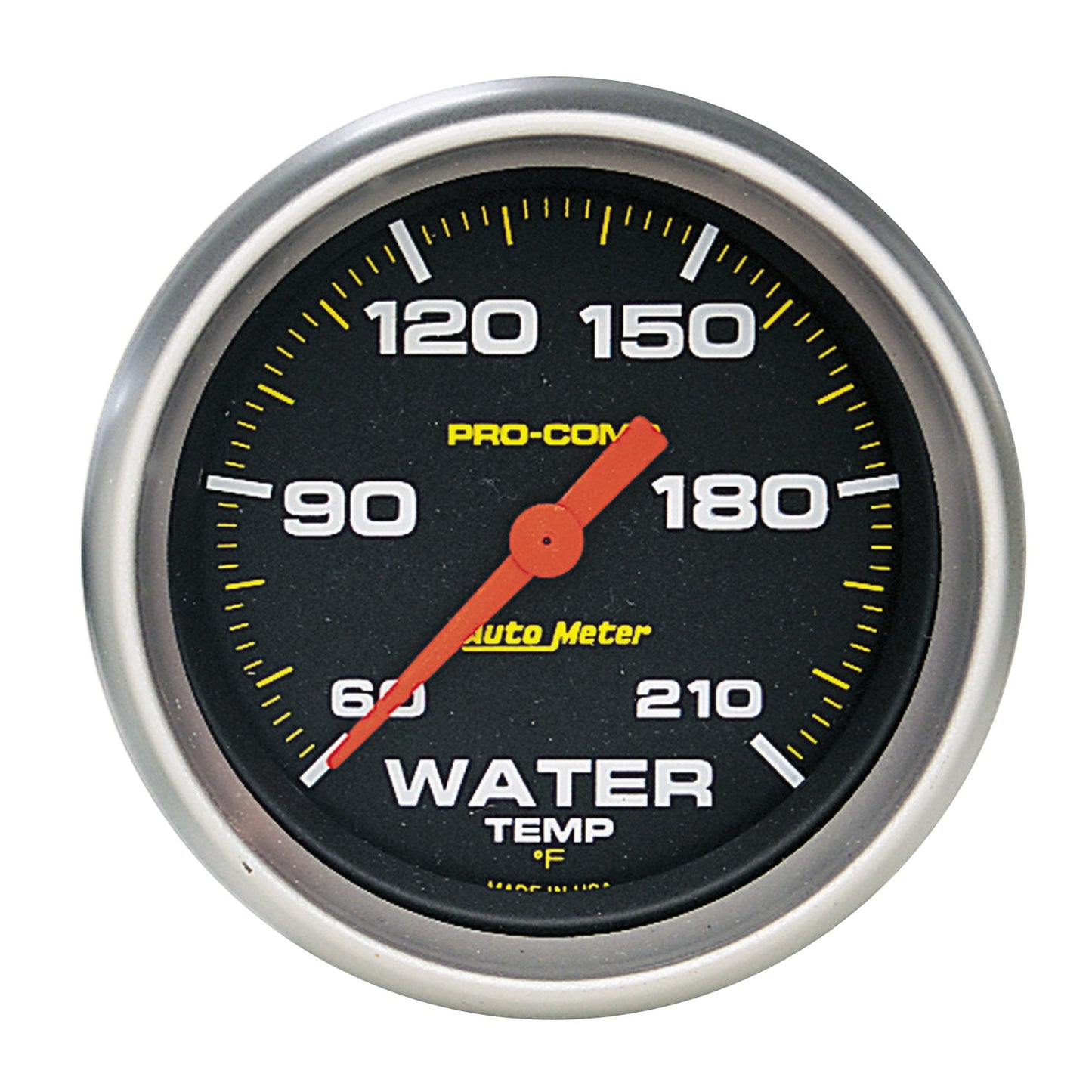 AutoMeter 2-5/8 in. WATER TEMPERATURE 60-210 Fahrenheit PRO-COMP 5469