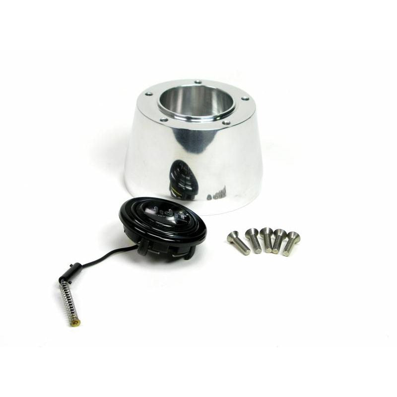 IDIDIT Steering Wheel Adaptor; 5 Bolt; APC Polished 2207320040