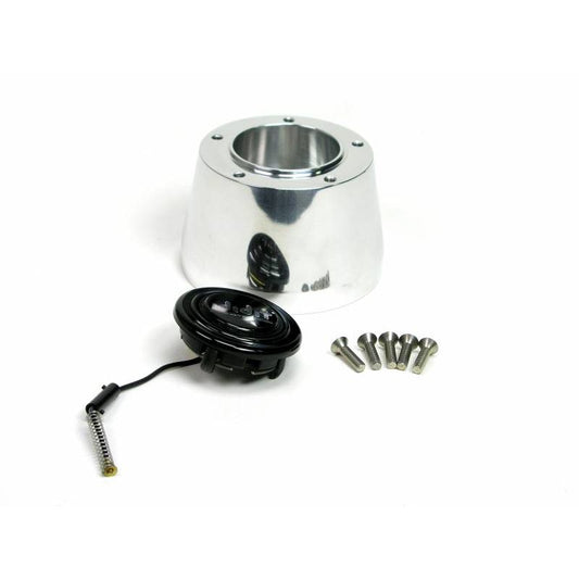 IDIDIT Steering Wheel Adaptor; 5 Bolt; APC Polished 2207320040