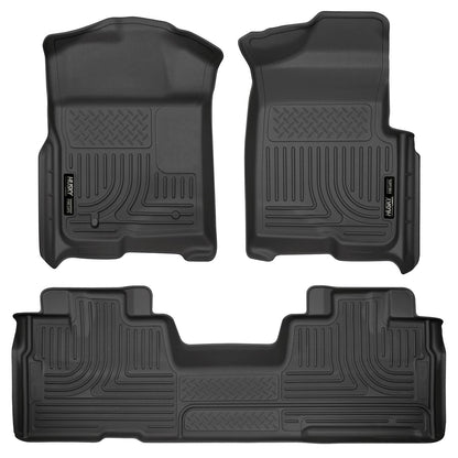 Husky Liners Front & 2nd Seat Floor Liners (Footwell Coverage) 98341