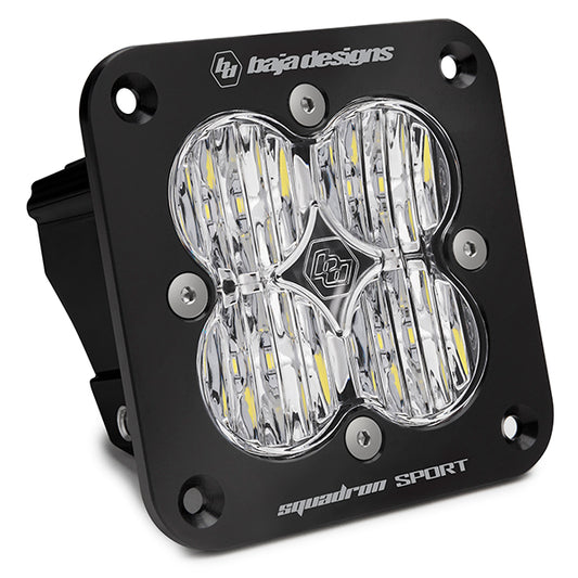 Baja Designs Squadron Sport Black Flush Mount LED Auxiliary Light Pod 551005