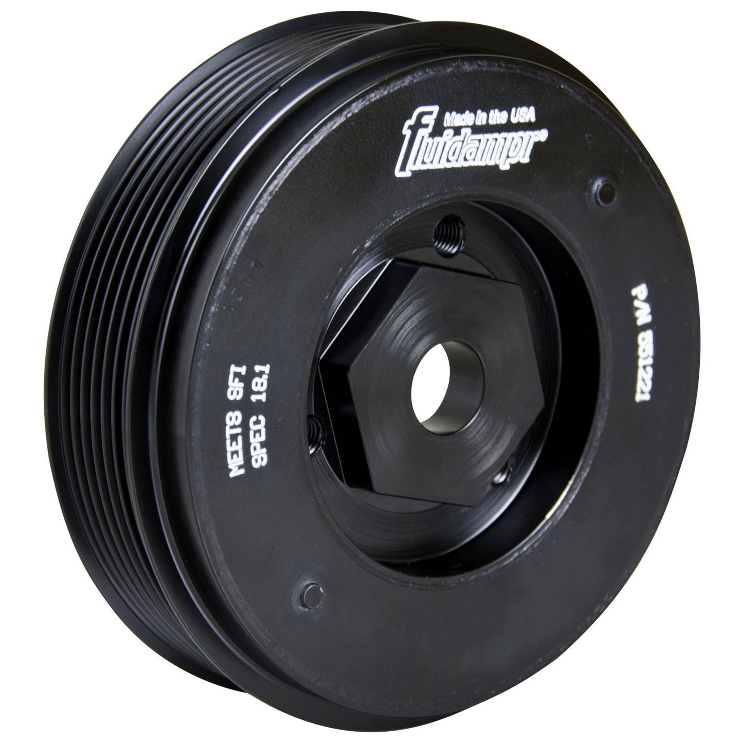 Fluidampr - 551221 - Harmonic Balancer - Fluidampr - VW - 1993-2008 - VR6 12v/24v - Each