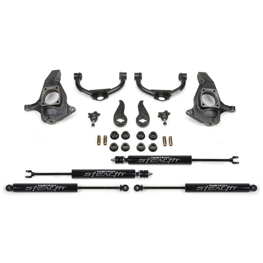 Fabtech 3.5 in. ULTIMATE SYS W/STEALTH 2011-19 GM C/K2500HD/3500HD K1055M