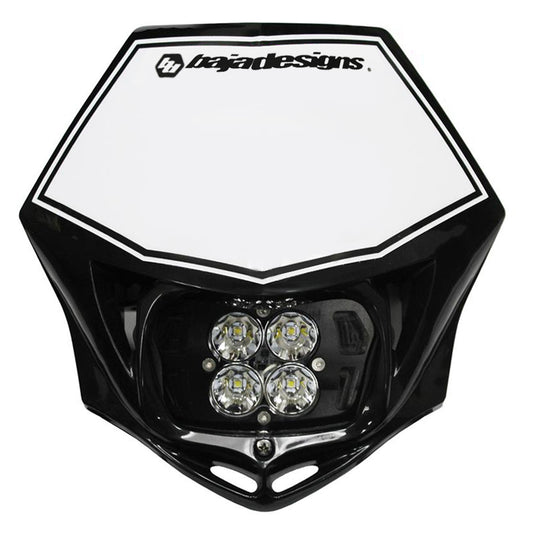 Baja Designs Motorcycle Squadron Sport (D/C) Headlight Kit w/ Shell 557001BK