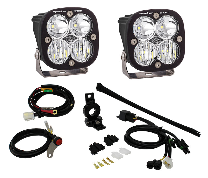Baja Designs Adventure Bike Squadron Sport Auxiliary Light Kit 557084