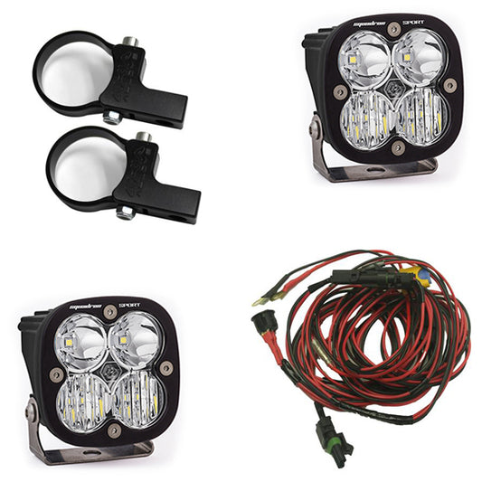 Baja Designs PowerSports Squadron Sport Horizontal Mount Light Kit 557104