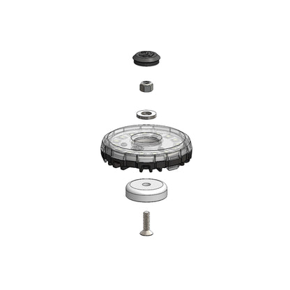 KC HiLiTES Magnet Mount Kit for Cyclone LED V2 Lights - 2 Pack 1372