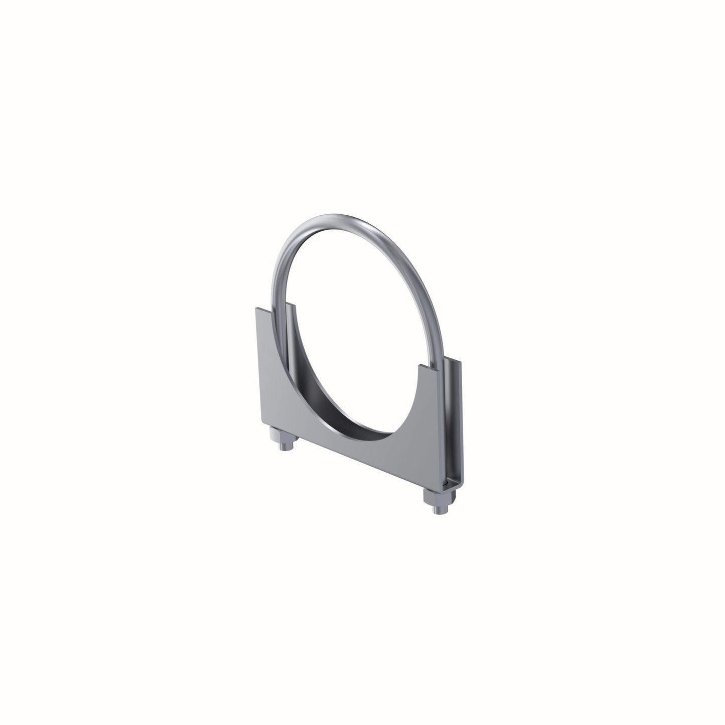 MBRP Exhaust 5in. Saddle Clamp-Mild Steel GP5C