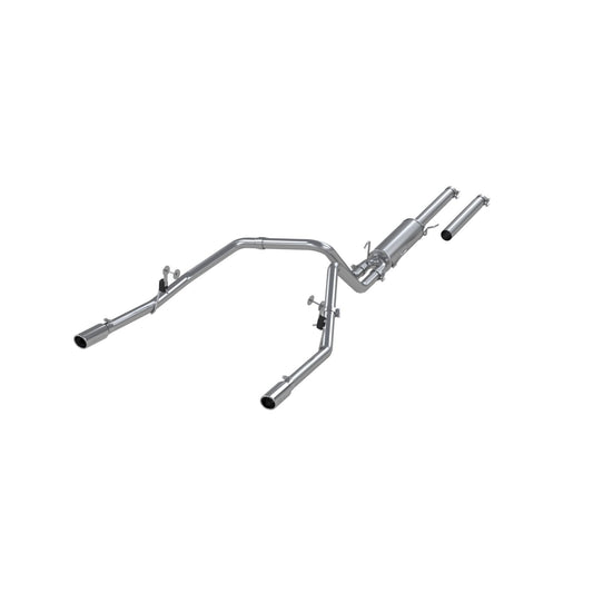 MBRP Exhaust 2 1/2in. Cat Back; Dual Split Rear; AL S5112AL