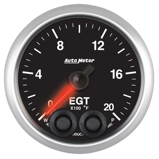AutoMeter 2-1/16 in. PYROMETER 0-2000 Fahrenheit ELITE 5645