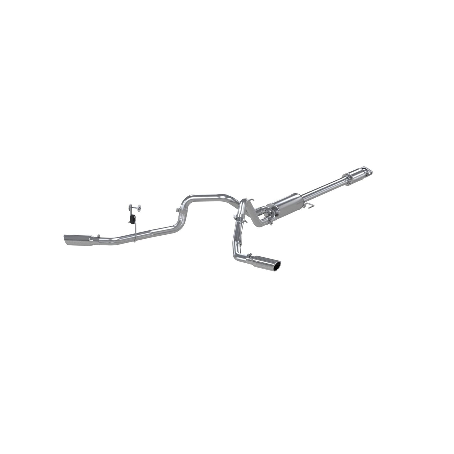 MBRP Exhaust 2 1/2in. Cat Back; Dual Side Exit; AL S5257AL