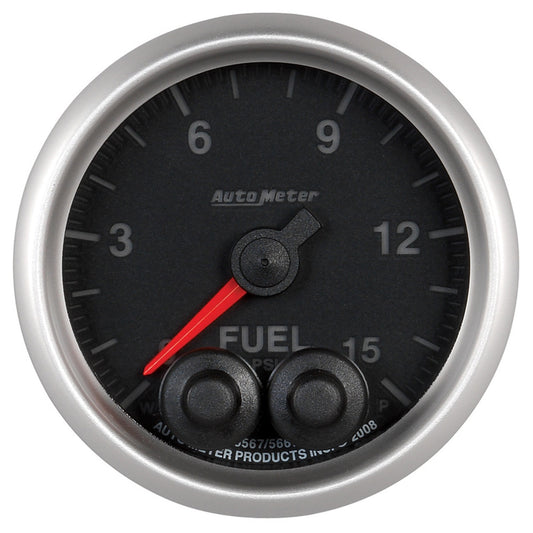 AutoMeter 2-1/16 in. FUEL PRESSURE 0-15 PSI ELITE 5667