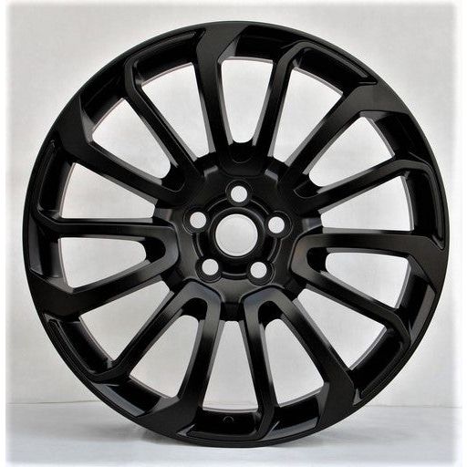 22" X 9.5" Gloss Black Aluminum Wheels Set - Dynamic Performance - R526-GB-22x9.5-5x120-45-72.56