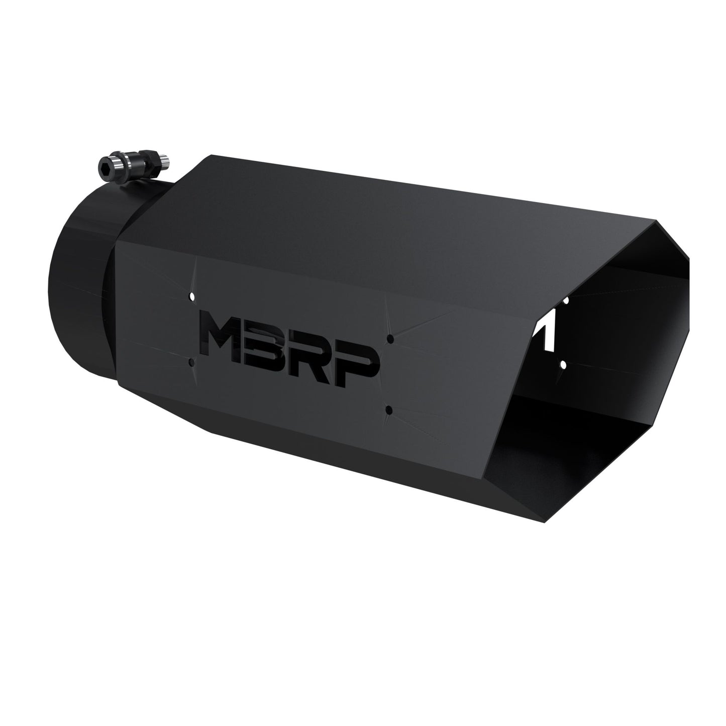 MBRP Exhaust Black Coated Hexagon Tip T5167BLK