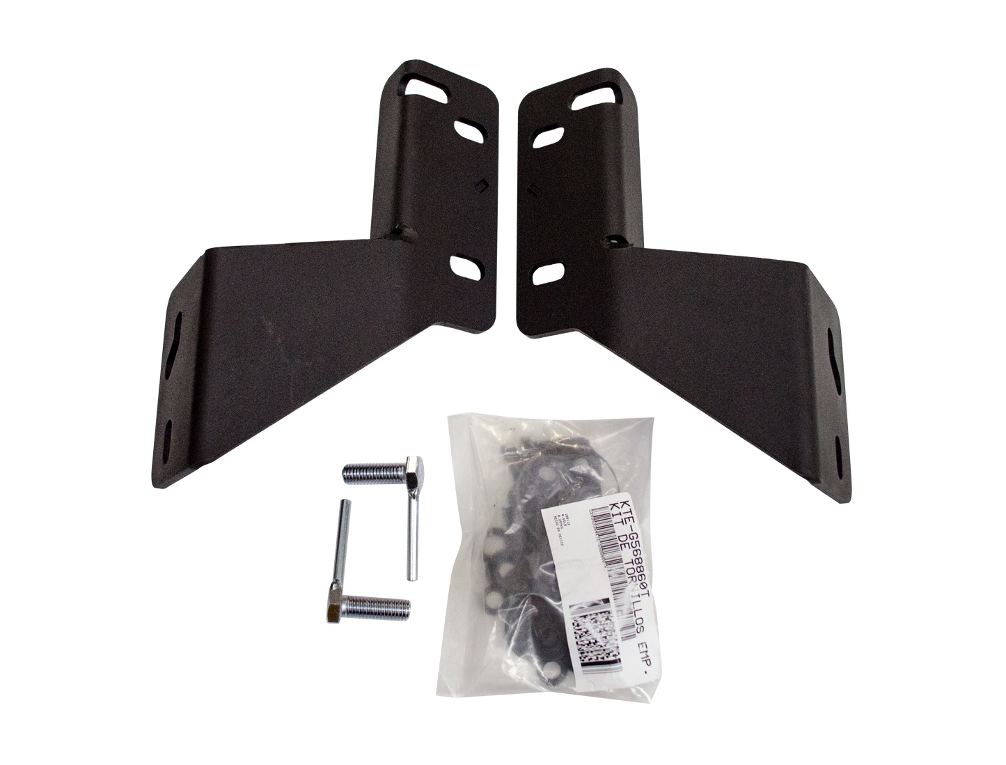Go Rhino 568860TK RC4LR & RC3 LR Mounting Brackets Only Textured Black