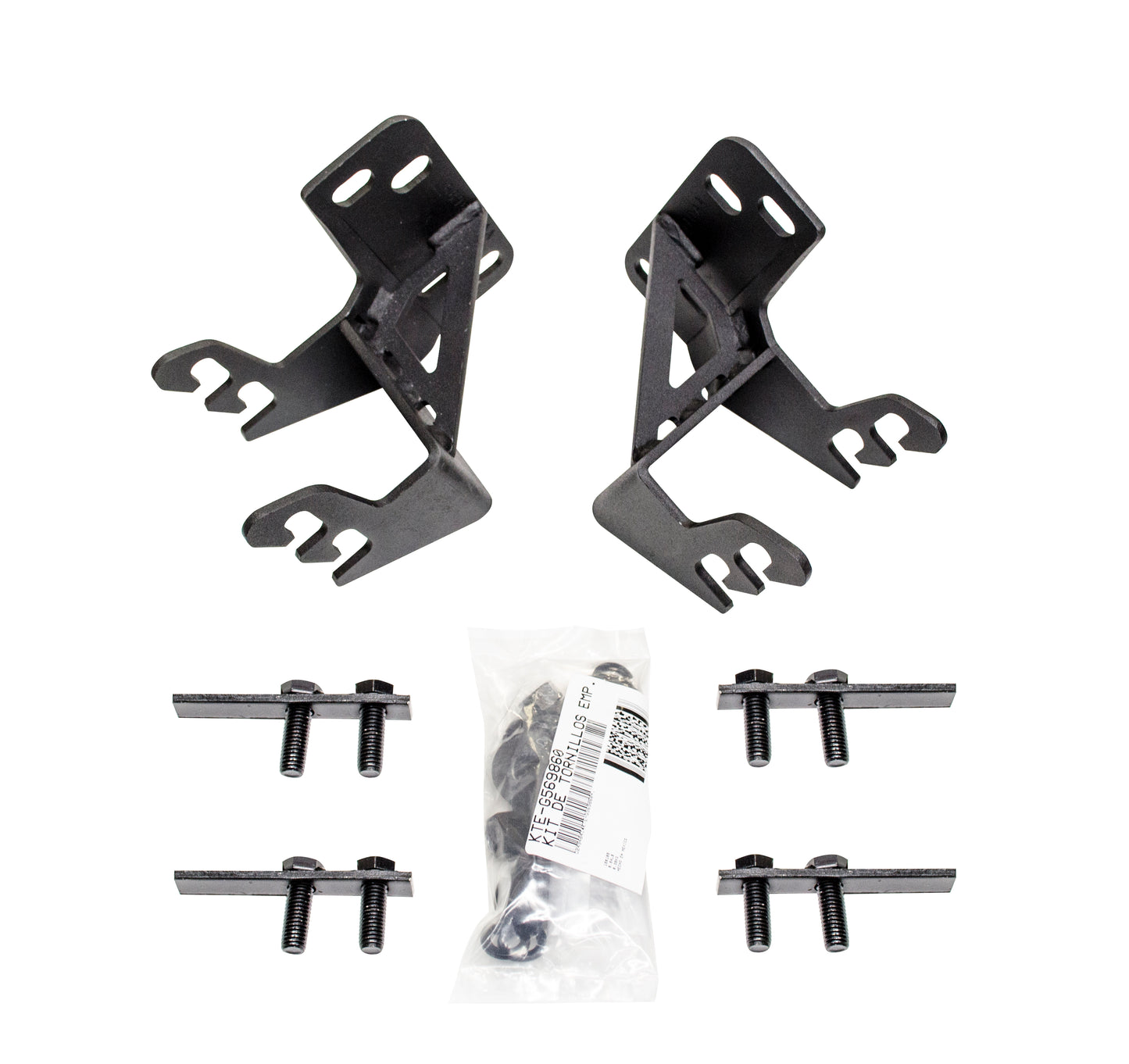 Go Rhino 568960TK RC4LR & RC3 LR Mounting Brackets Only Textured Black