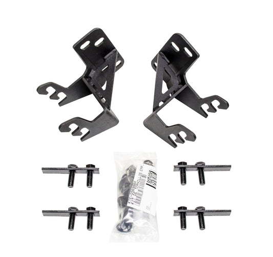 Go Rhino 568960TK RC4LR & RC3 LR Mounting Brackets Only Textured Black