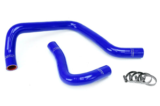 HPS Performance High Temp 3-ply Reinforced SiliconeReplace OEM Rubber Radiator Coolant Hoses 57-1003-BLUE