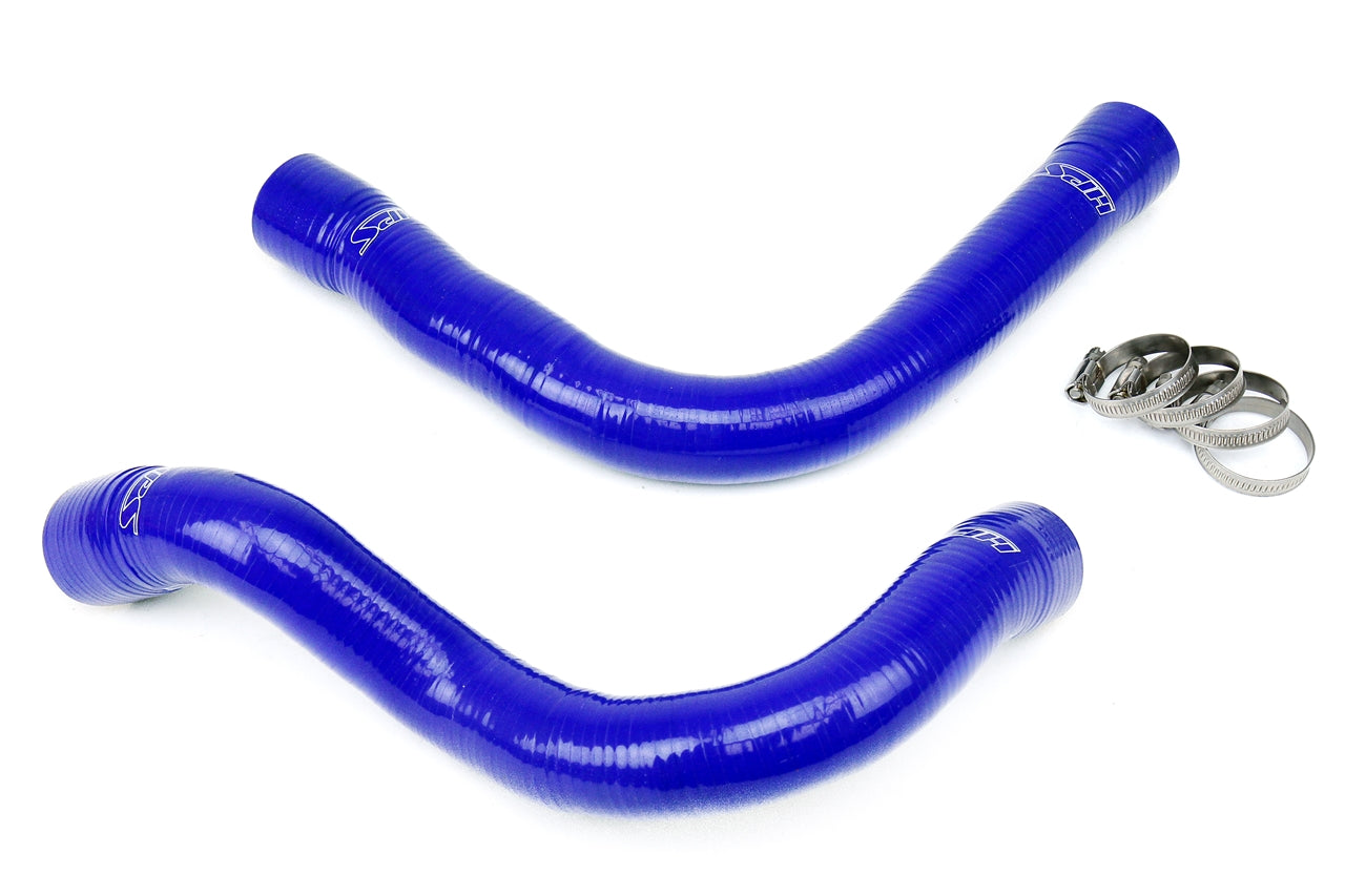 HPS Performance High Temp 3-ply Reinforced SiliconeReplace OEM Rubber Radiator Coolant Hoses 57-1007-BLUE