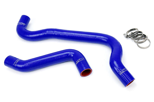 HPS Performance High Temp 3-ply Reinforced SiliconeReplace OEM Rubber Radiator Coolant Hoses 57-1009-BLUE