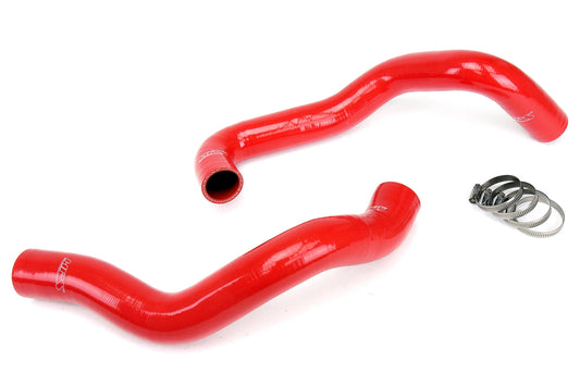 HPS Performance High Temp 3-ply Reinforced SiliconeReplace OEM Rubber Radiator Coolant Hoses 57-1011-RED
