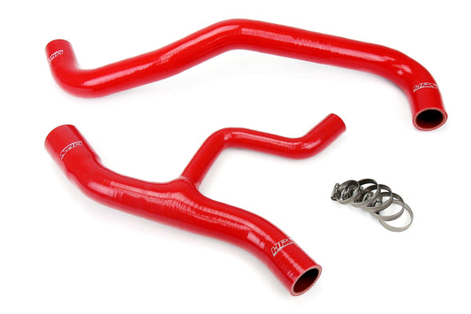 HPS Performance High Temp 3-ply Reinforced SiliconeReplace OEM Rubber Radiator Coolant Hoses 57-1012-RED