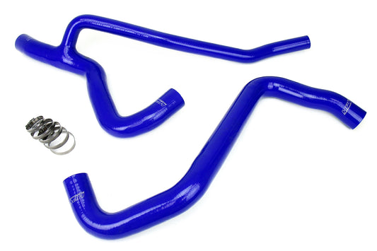 HPS Performance High Temp 3-ply Reinforced SiliconeReplace OEM Rubber Radiator Coolant Hoses 57-1014-BLUE