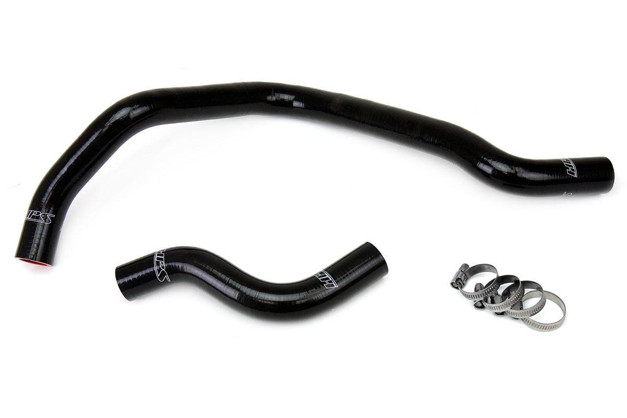 HPS Performance High Temp 3-ply Reinforced SiliconeReplace OEM Rubber Radiator Coolant Hoses 57-1018-BLK