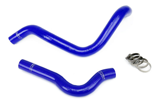HPS Performance High Temp 3-ply Reinforced SiliconeReplace OEM Rubber Radiator Coolant Hoses 57-1019-BLUE
