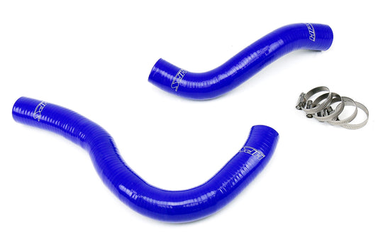 HPS Performance High Temp 3-ply Reinforced SiliconeReplace OEM Rubber Radiator Coolant Hoses 57-1020-BLUE