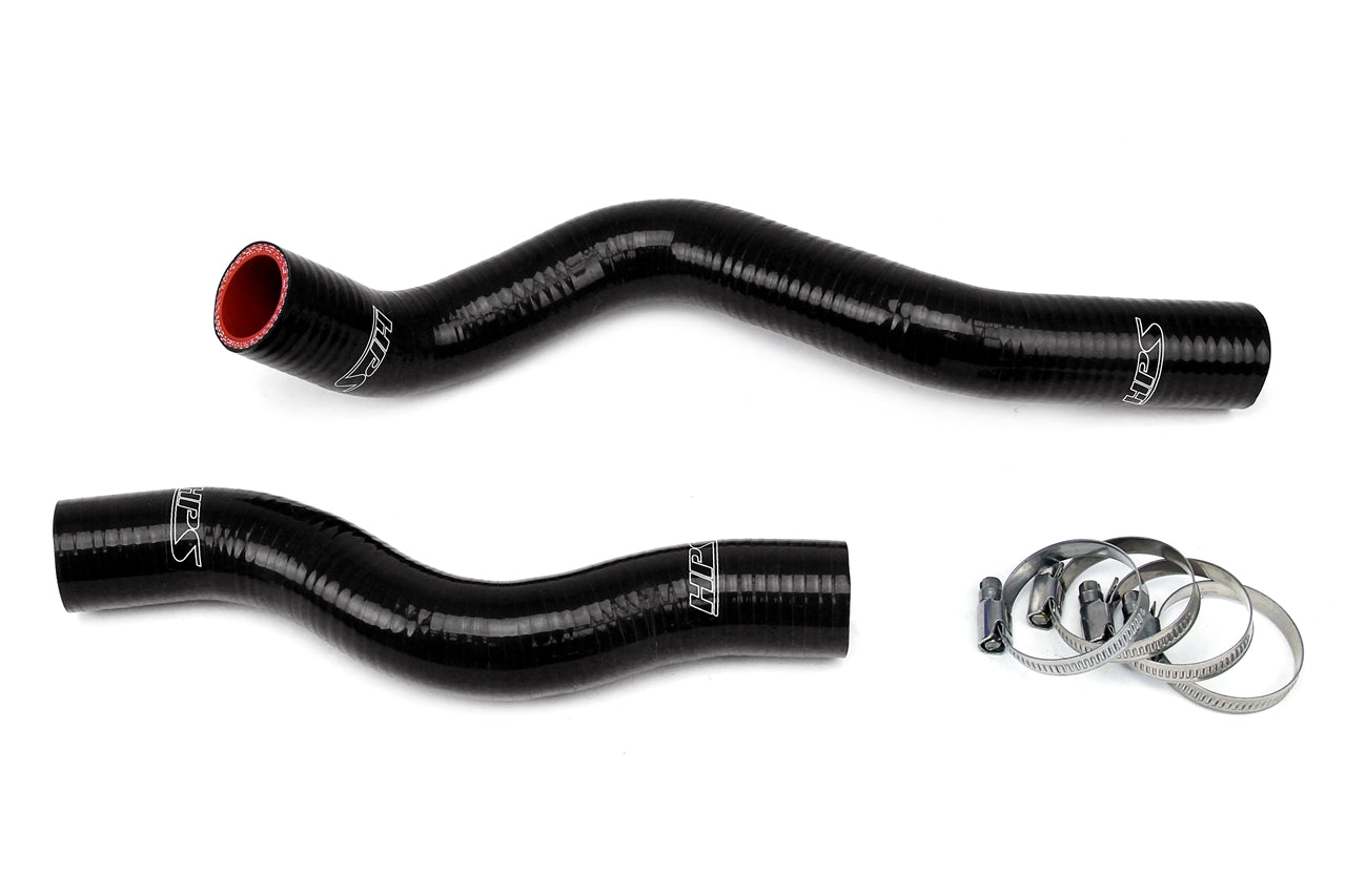 HPS Performance High Temp 3-ply Reinforced SiliconeReplace OEM Rubber Radiator Coolant Hoses 57-1022-BLK