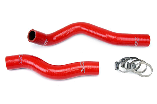 HPS Performance High Temp 3-ply Reinforced SiliconeReplace OEM Rubber Radiator Coolant Hoses 57-1022-RED