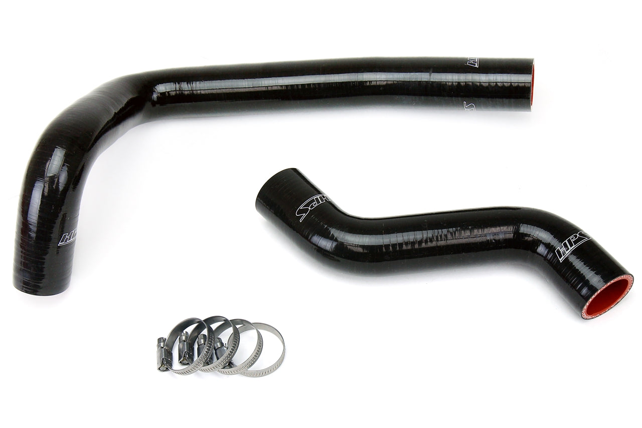 HPS Performance High Temp 3-ply Reinforced SiliconeReplace OEM Rubber Radiator Coolant Hoses 57-1035-BLK