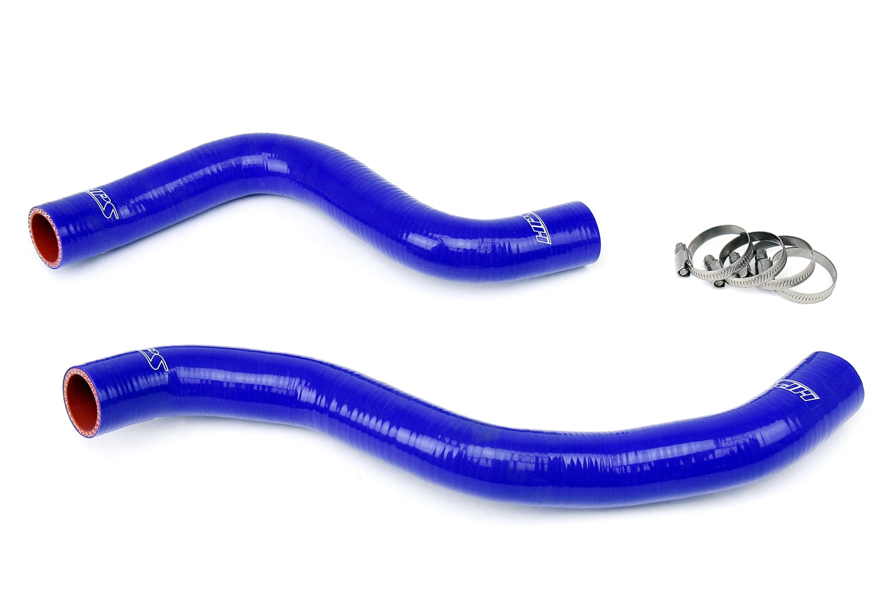 HPS Performance High Temp 3-ply Reinforced SiliconeReplace OEM Rubber Radiator Coolant Hoses 57-1042-BLUE
