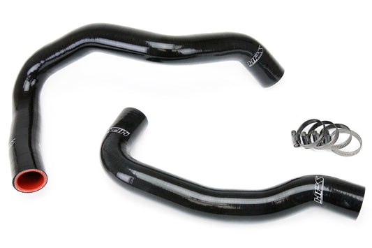 HPS Performance High Temp 3-ply Reinforced SiliconeReplace OEM Rubber Radiator Coolant Hoses 57-1044-BLK