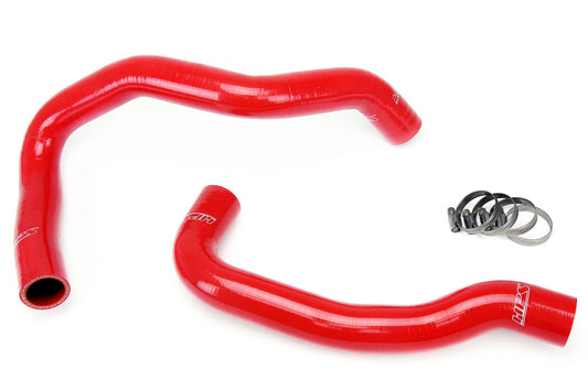 HPS Performance High Temp 3-ply Reinforced SiliconeReplace OEM Rubber Radiator Coolant Hoses 57-1044-RED