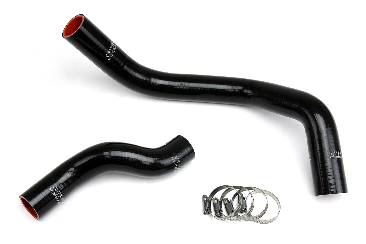 HPS Performance High Temp 3-ply Reinforced SiliconeReplace OEM Rubber Radiator Coolant Hoses 57-1045-BLK