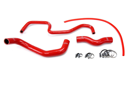 HPS Performance High Temp 3-ply Reinforced SiliconeReplace OEM Rubber Radiator Coolant Hoses 57-1048-RED