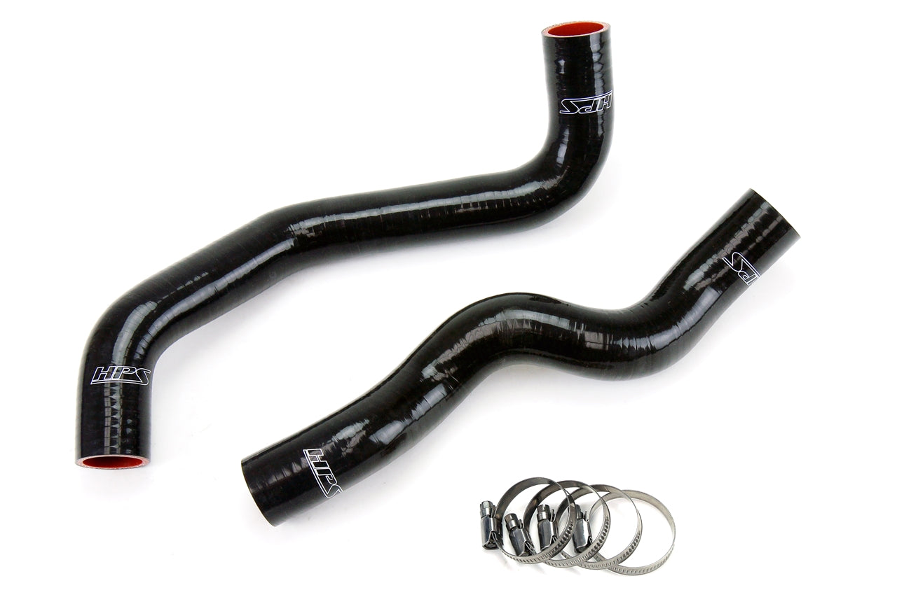HPS Performance High Temp 3-ply Reinforced SiliconeReplace OEM Rubber Radiator Coolant Hoses 57-1049-BLK