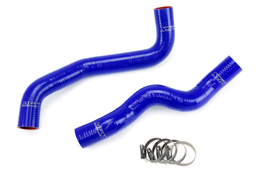 HPS Performance High Temp 3-ply Reinforced SiliconeReplace OEM Rubber Radiator Coolant Hoses 57-1049-BLUE