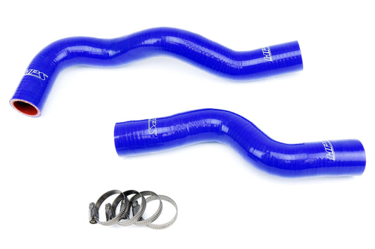 HPS Performance High Temp 3-ply Reinforced SiliconeReplace OEM Rubber Radiator Coolant Hoses 57-1055-BLUE