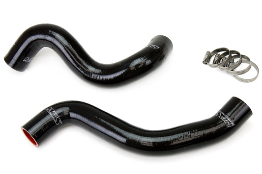 HPS Performance High Temp 3-ply Reinforced SiliconeReplace OEM Rubber Radiator Coolant Hoses 57-1058-BLK
