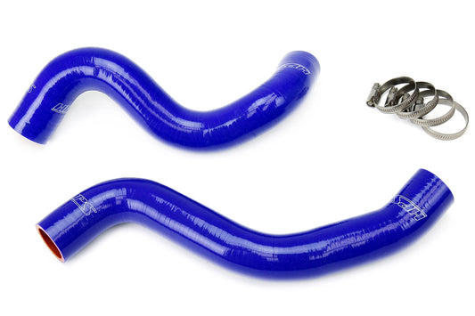 HPS Performance High Temp 3-ply Reinforced SiliconeReplace OEM Rubber Radiator Coolant Hoses 57-1058-BLUE