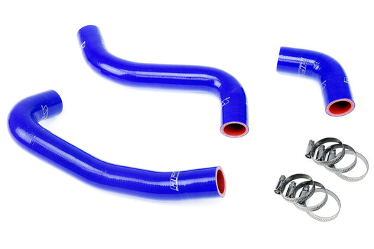 HPS Performance High Temp 3-ply Reinforced SiliconeReplace OEM Rubber Radiator Coolant Hoses 57-1059-BLUE